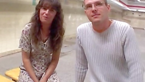 Tattooed German Lady Gets Her Hungry Mouth Filled With Cum - Teaser Video